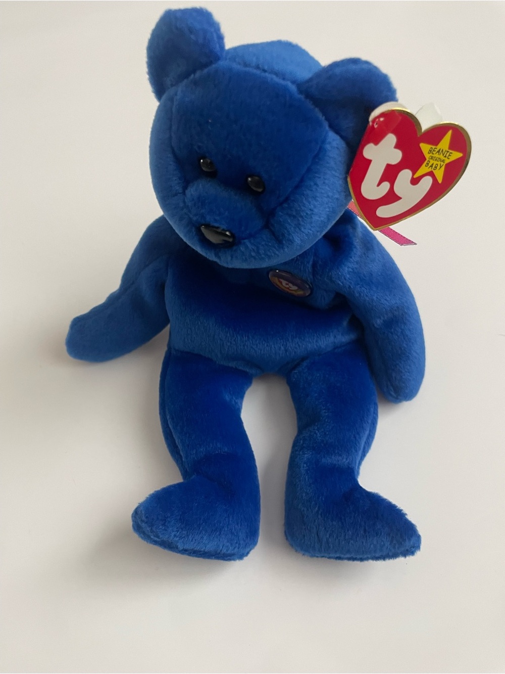 Ty Beanie Baby Clubby II Blue Bear Beanie Babies Official Club w/ Tag
